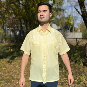 Vintage Idletime Short Sleeve Button Down